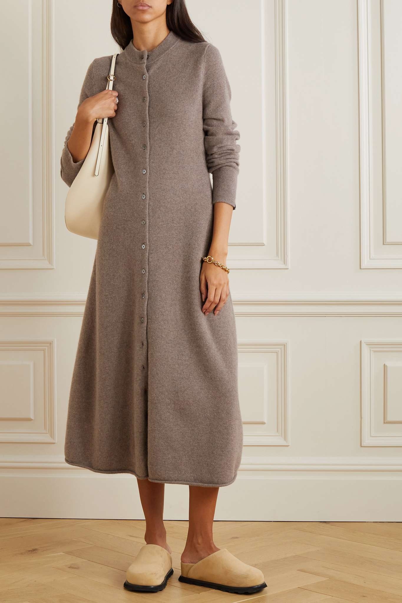 N°208 Chic cashmere-blend midi dress - 2