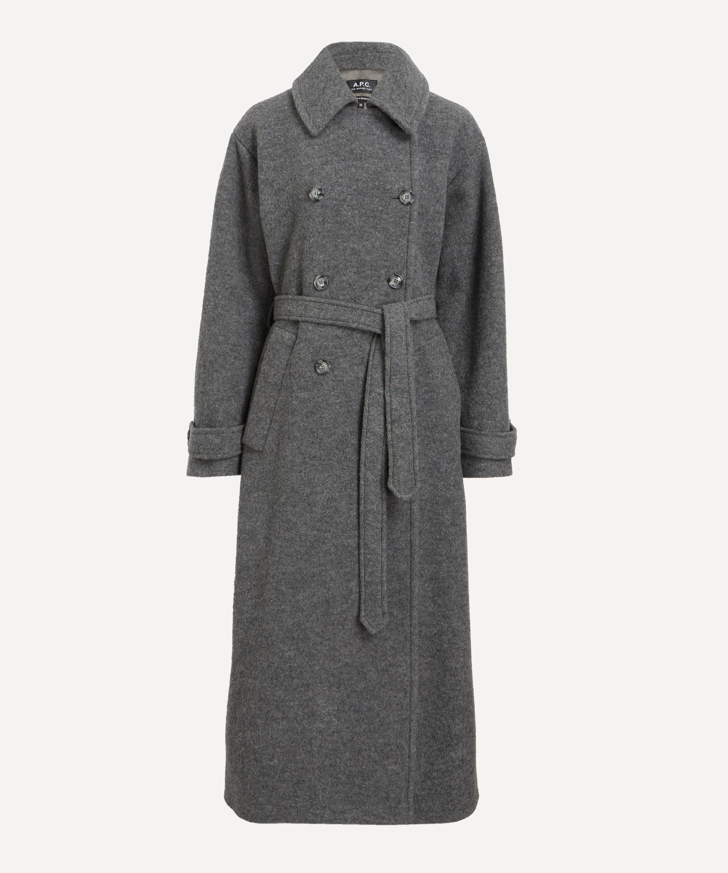 Lea Oversized Wool Coat - 1