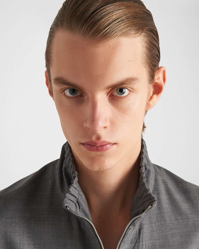 Wool blouson jacket 4