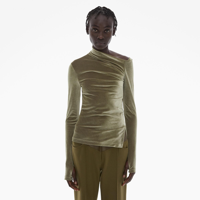 VELVET ASYMMETRICAL TOP 3