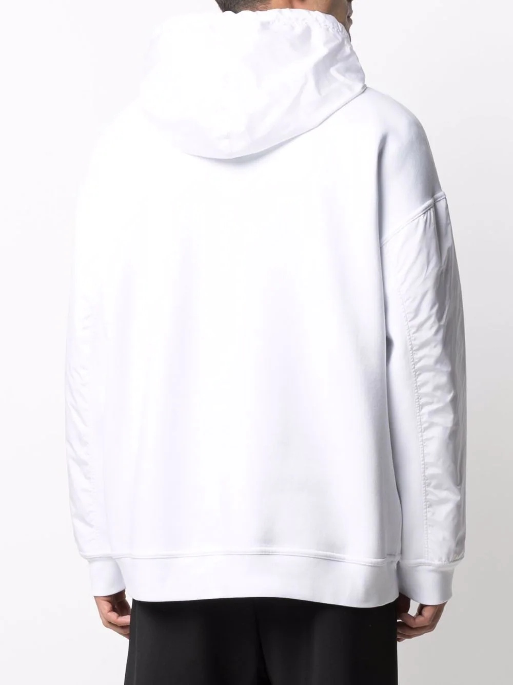 VLTN-patch zip-up hoodie - 4