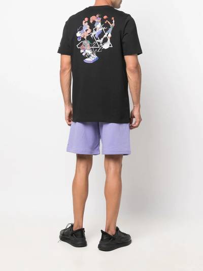 adidas cartoon-print embroidered-logo T-Shirt outlook