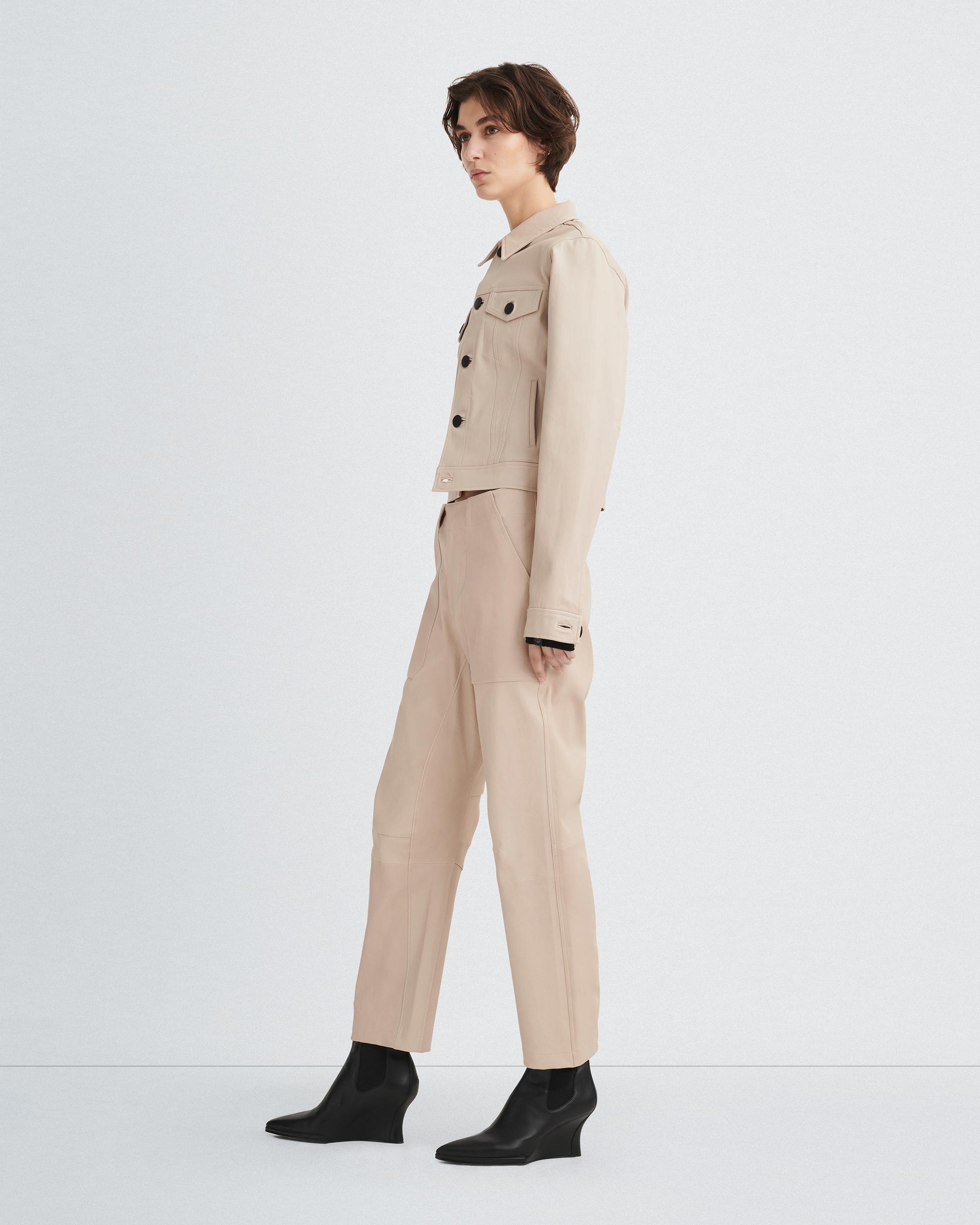 Leyton Workwear Leather Pant
Relaxed Fit - 4
