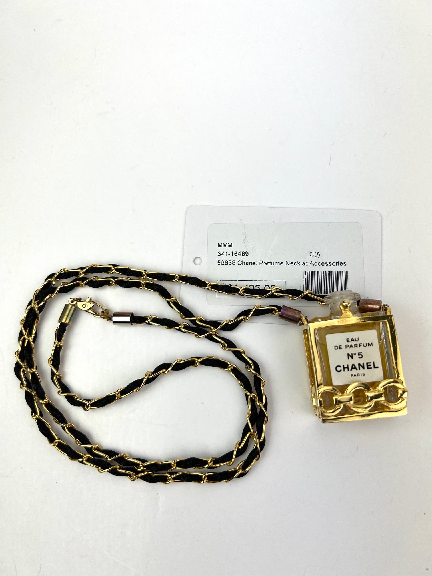Chanel Perfume Necklace Eau De Parum No 5 - 11