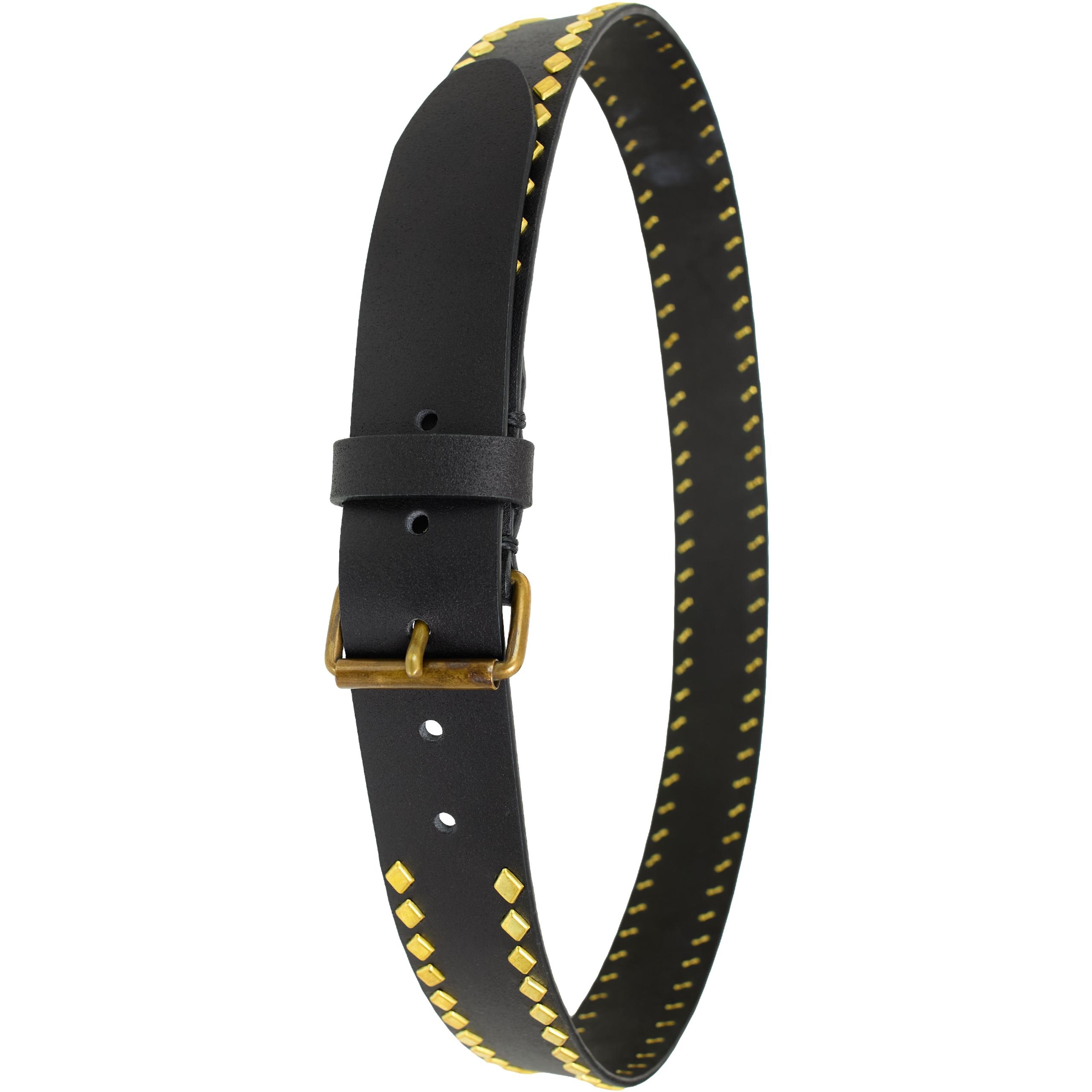 STUDS LEATHER BELT - 2