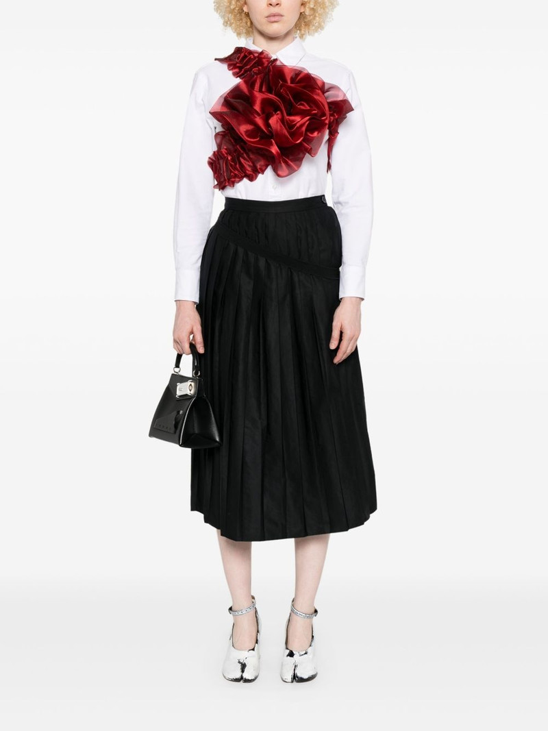 Noir Kei Ninomiya ruffled top outlook