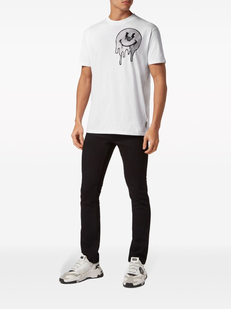 PHILIPP PLEIN Smile studded T-shirt outlook