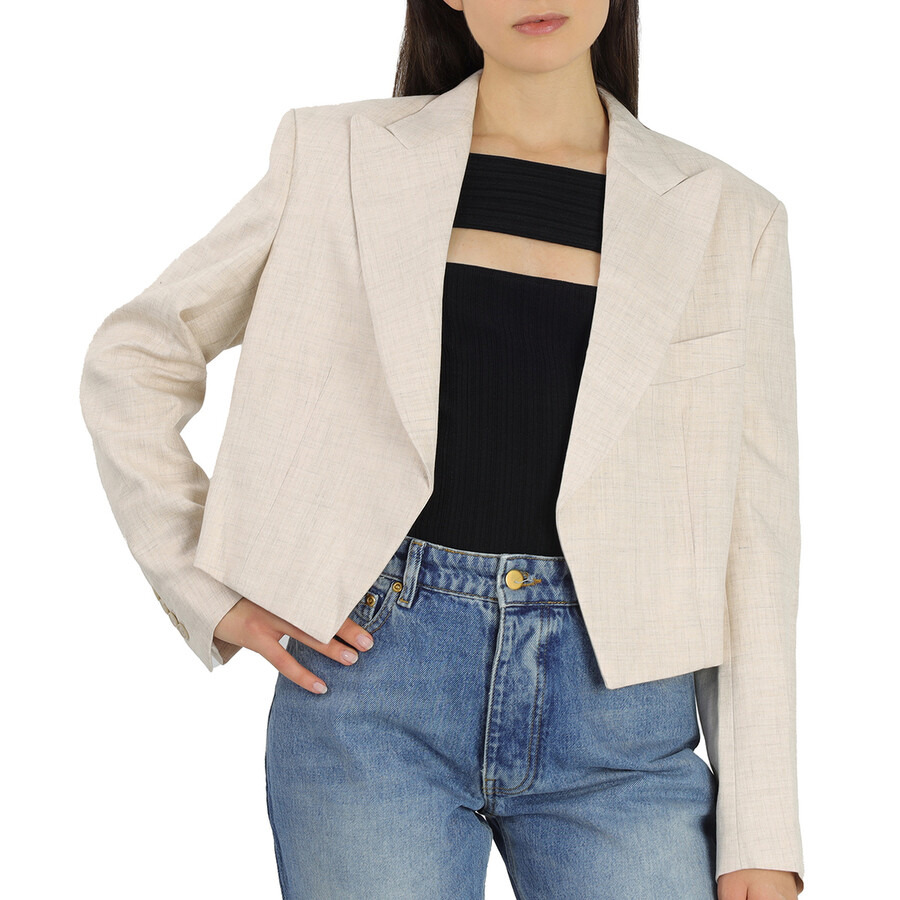 Stella McCartney Ladies Adley Cropped Jacket - 3