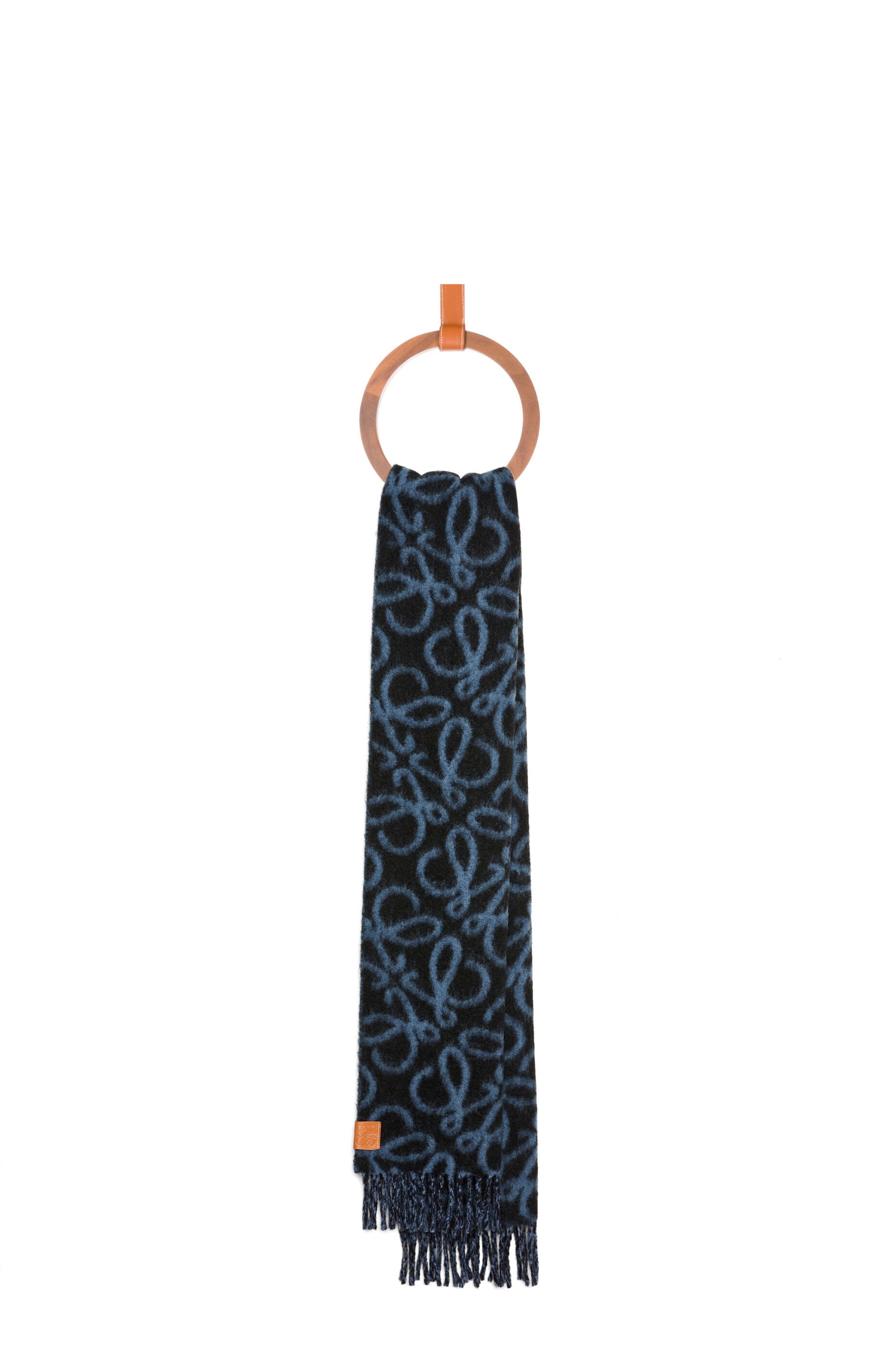 Anagram scarf in alpaca and wool - 2