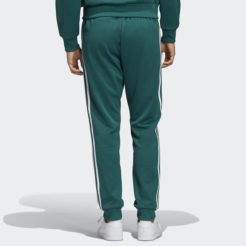 adidas originals Sst Tp Logo Embroidered Sports Pants Green EJ9701 - 4