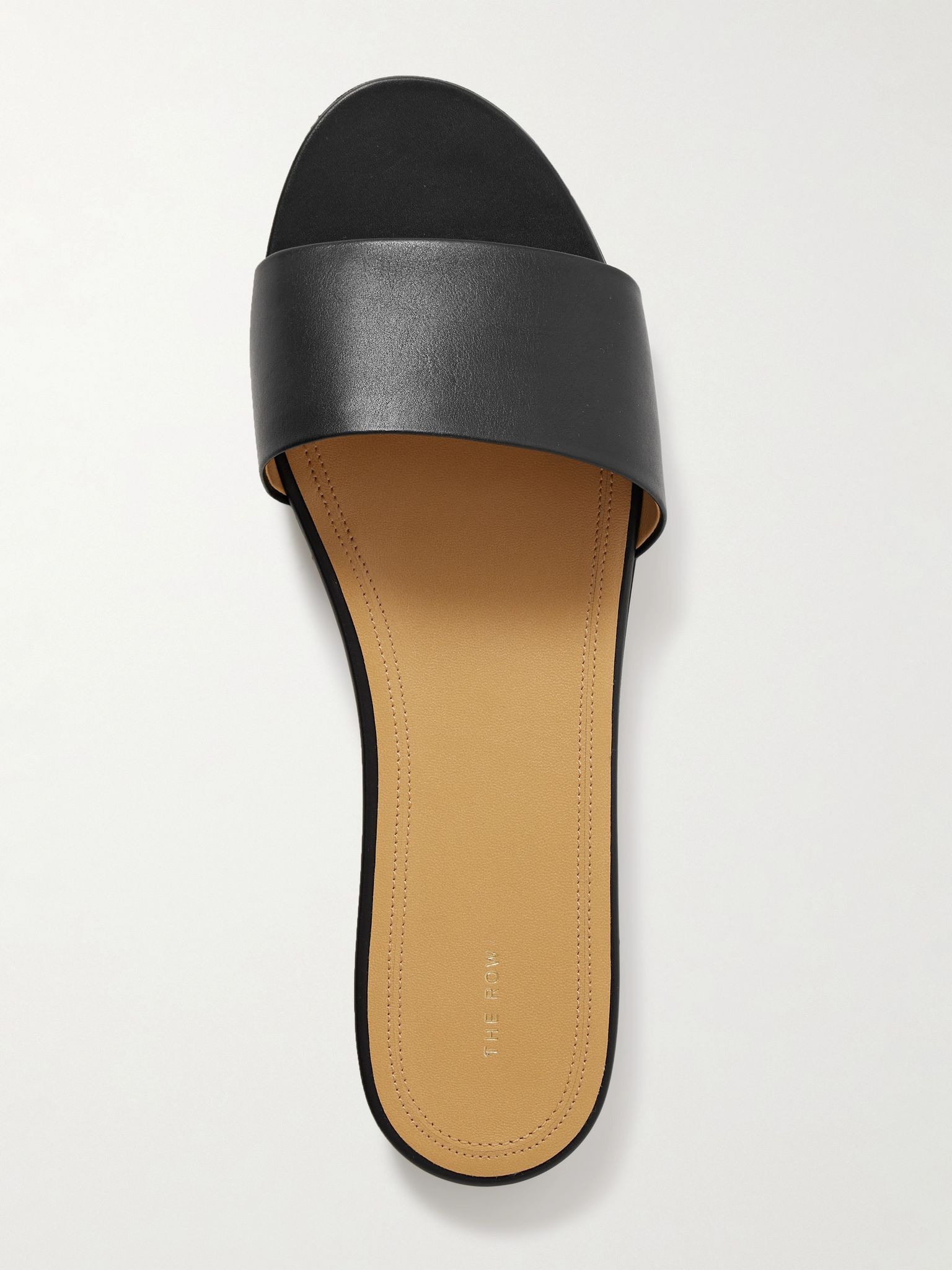 Signum leather slides Black - 5