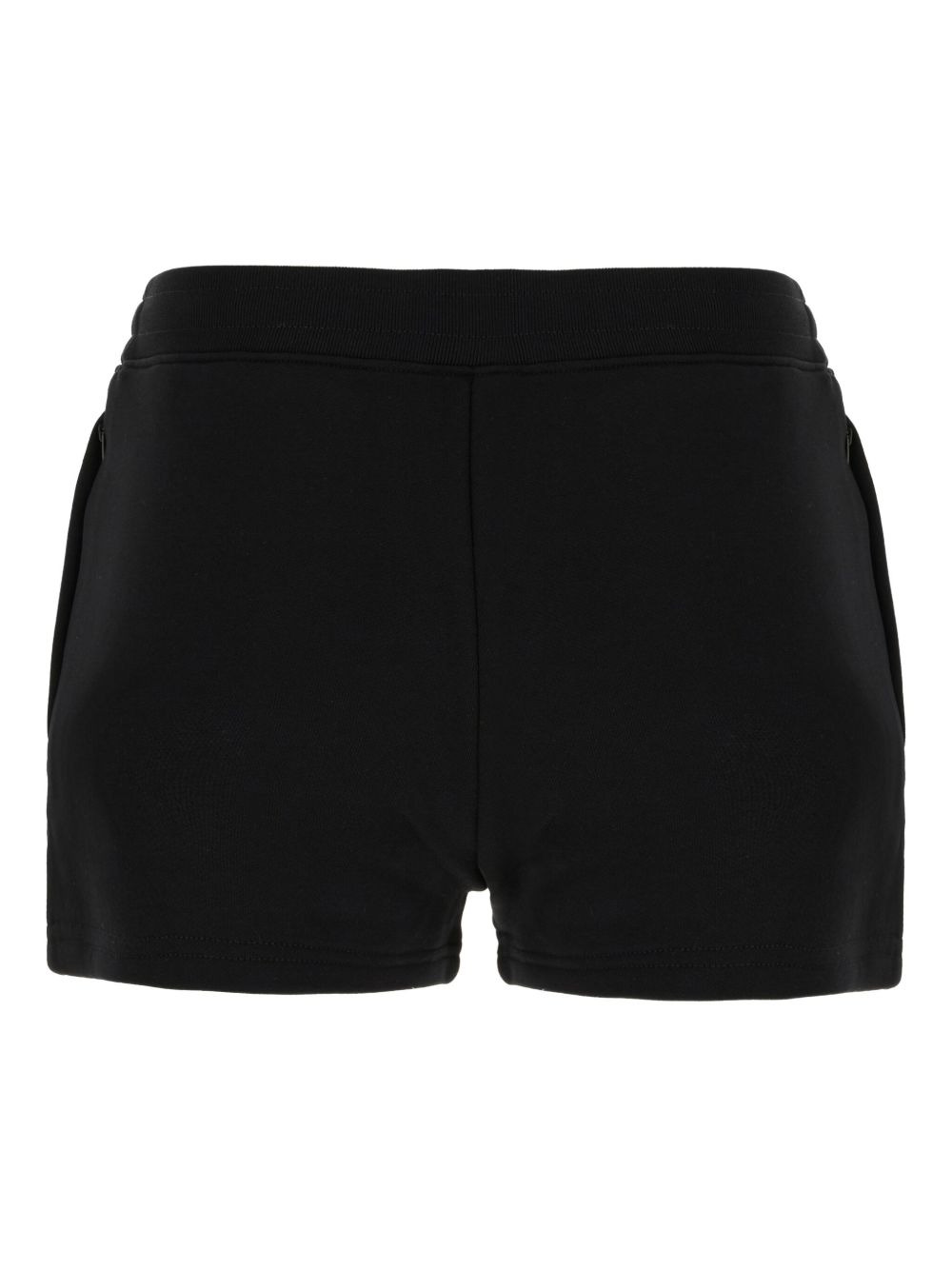 teddy-print shorts - 2