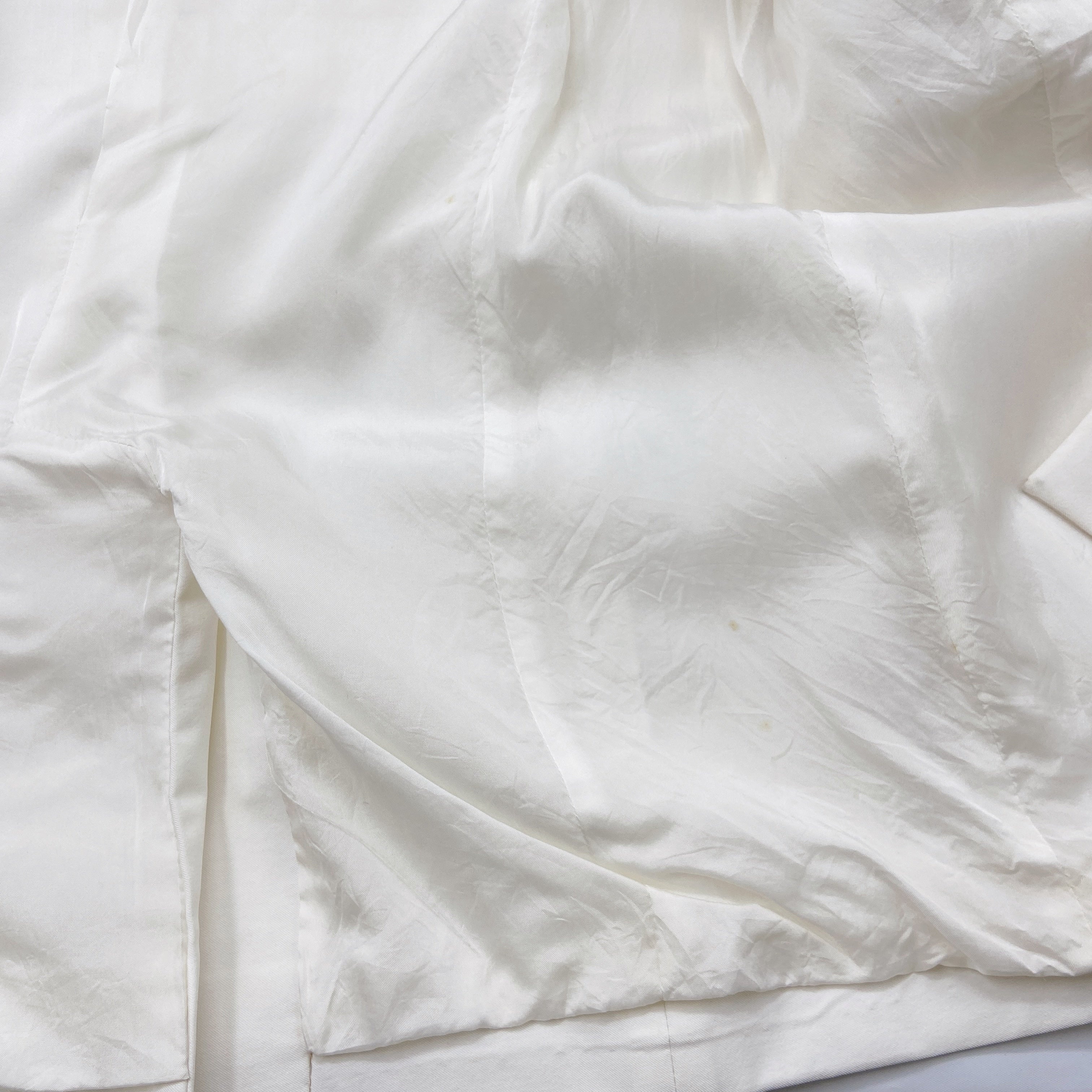 Gucci Spring 1996 Tom Ford Double-Breasted White Short Coat 38 - 16