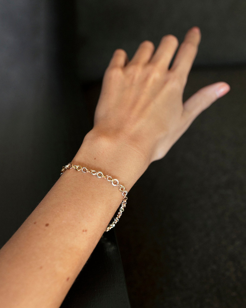 Spinelli Kilcollin Helio 18K Gold Chain Bracelet outlook