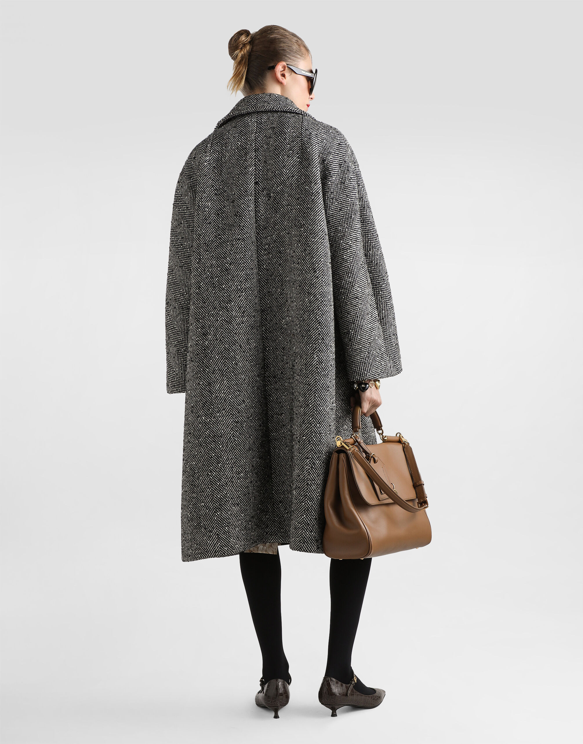 Long chevron coat - 3