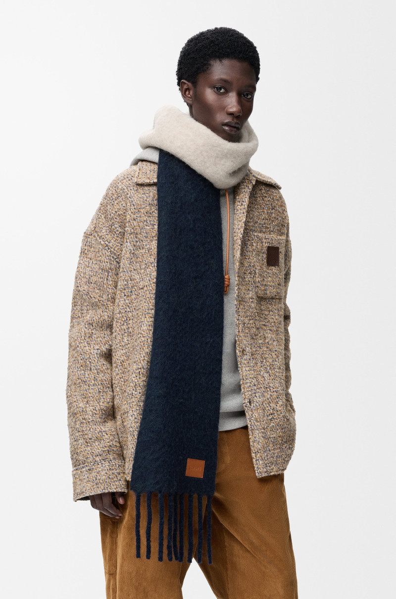 Loewe Scarf in alpaca and wool blend outlook