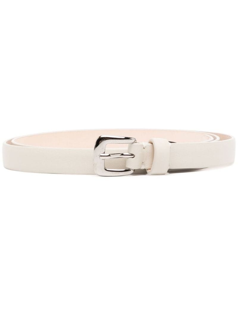 【Maison Margiela】 BELT 15 MM Maison Margiela Leather Belt | Neutrals | FARFETCH CA