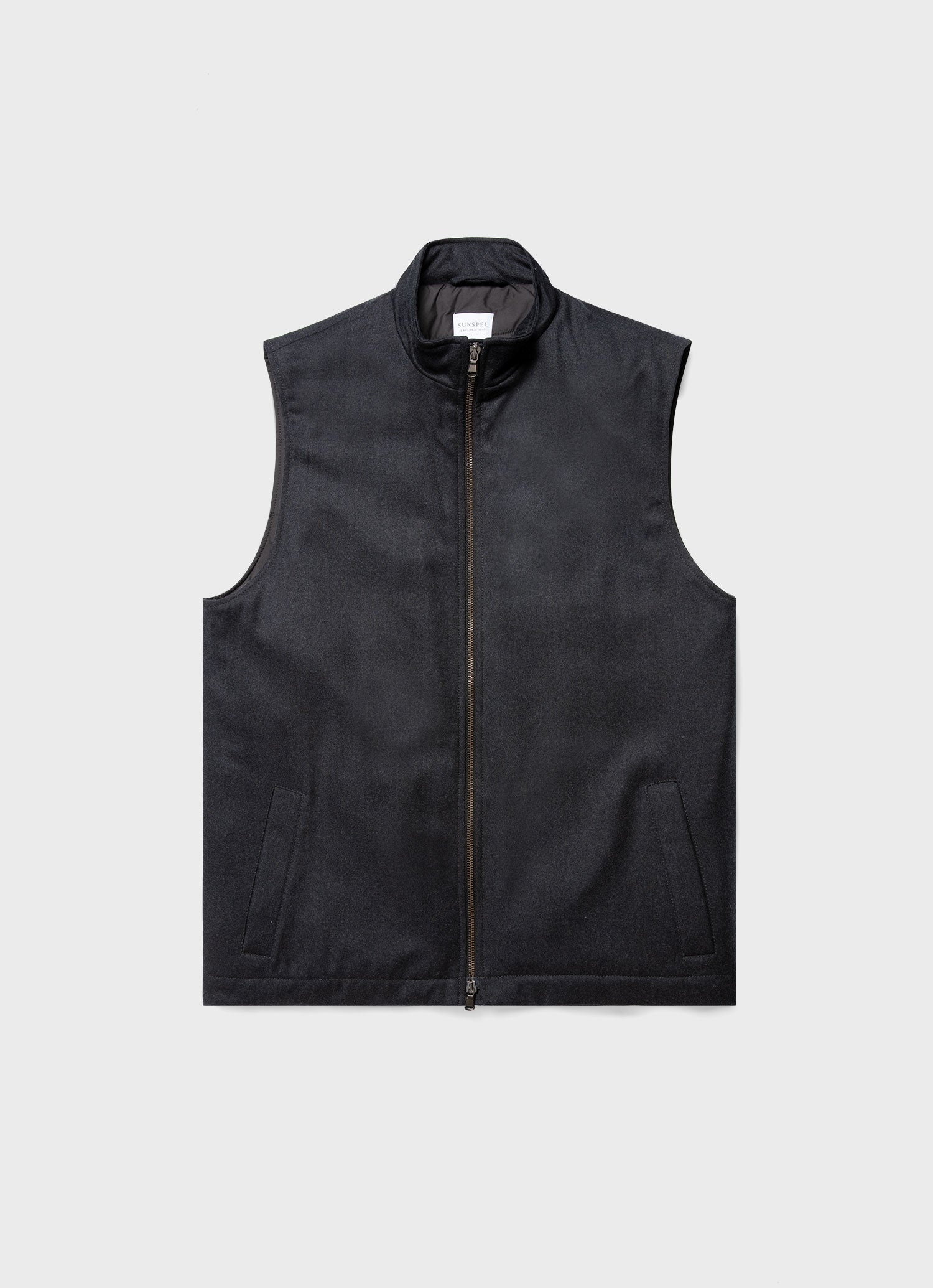 Insulated Wool Gilet - 1