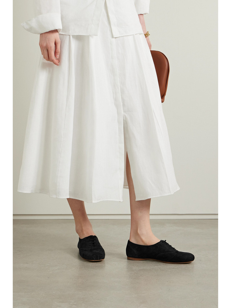 GABRIELA HEARST Maya Suede Brogues outlook