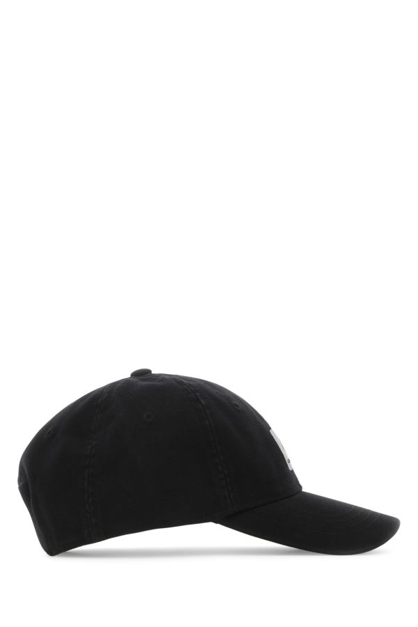 Black cotton Dunes cap - 2