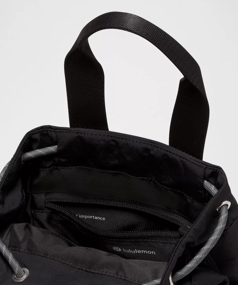 Convertible Drawstring Bucket Bag Mini 5L 6