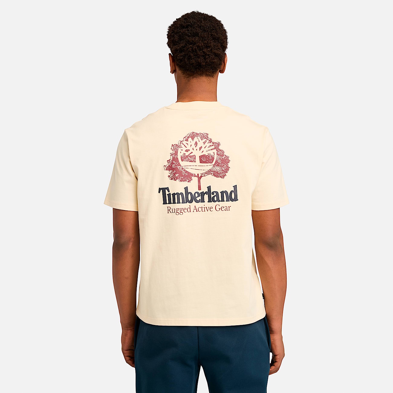 Men's Rugged Active Gear Back Graphic T-Shirt - 5