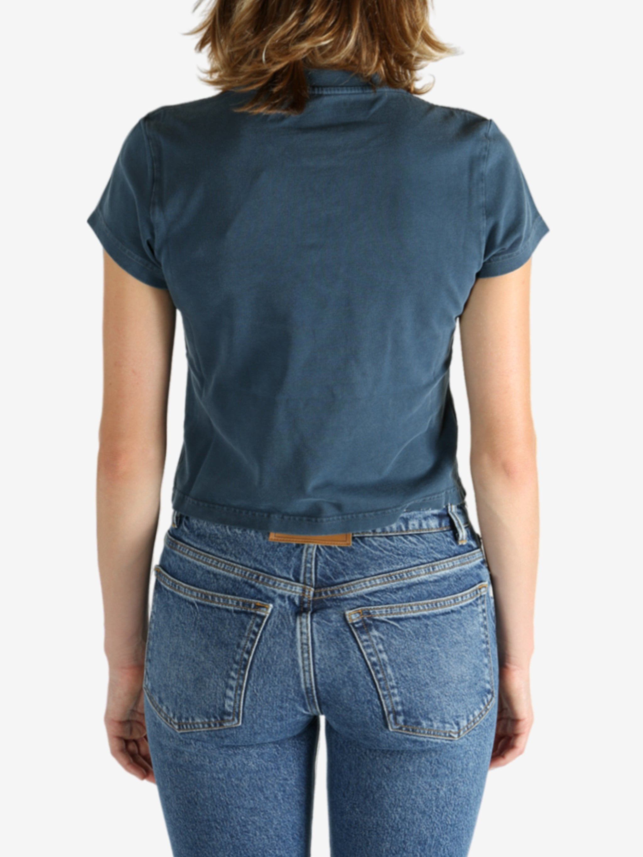 ALEXANDER WANG - Women Shrunken Tee - 3