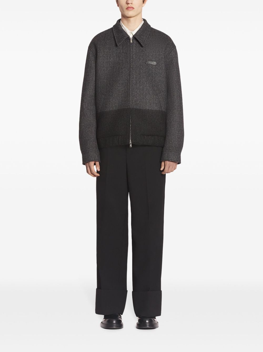 two-tone bomber jacket - 3