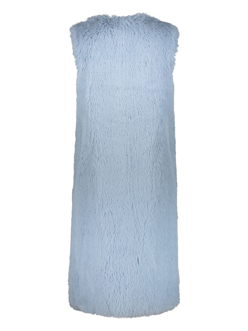 Herno faux-fur gilet outlook