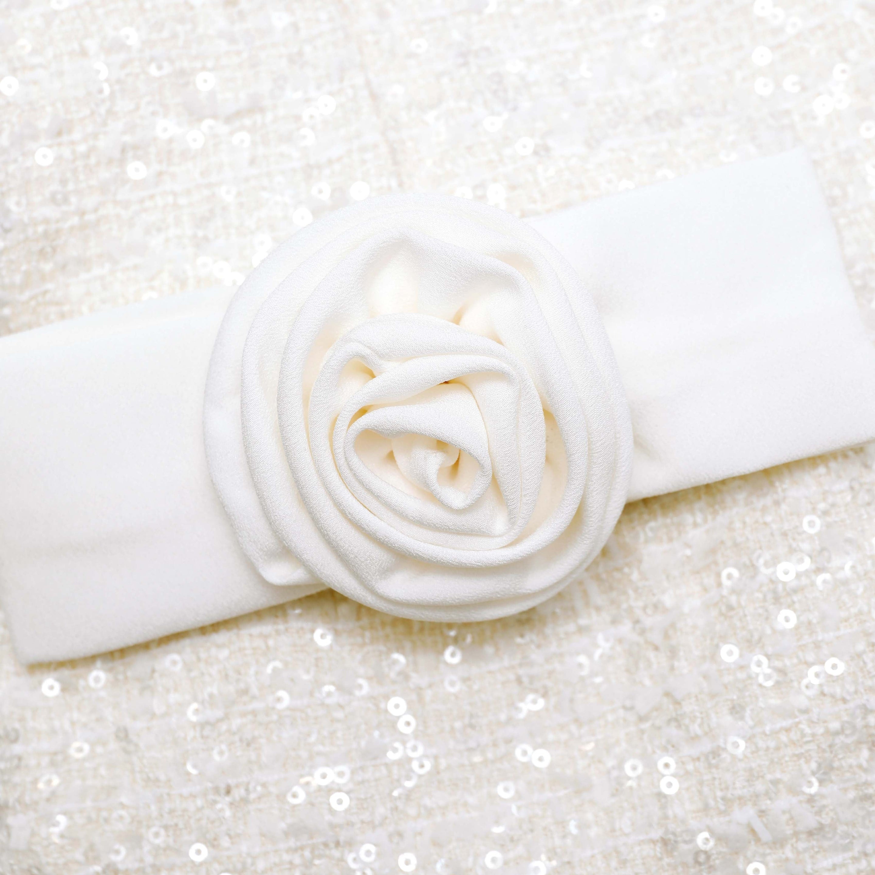 Cream Boucle Bow Detail Mini Dress - 5