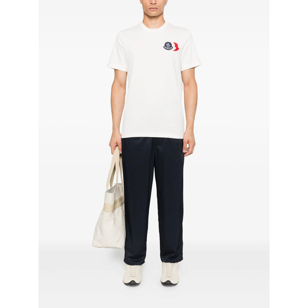 Moncler Neutrals T-Shirts & Vests - T-Shirts Men - 3