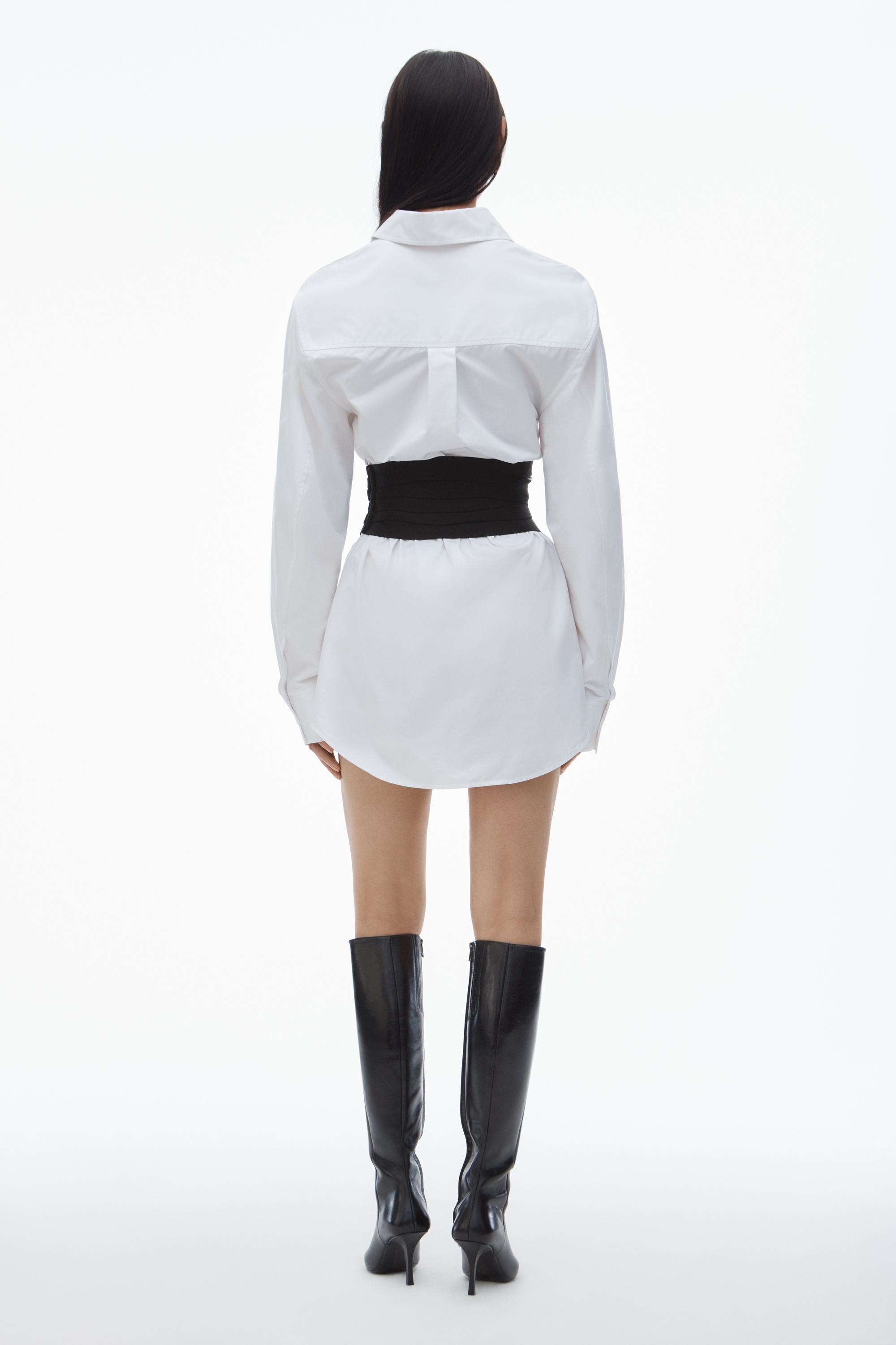 Deconstructed Mini Shirtdress - 5
