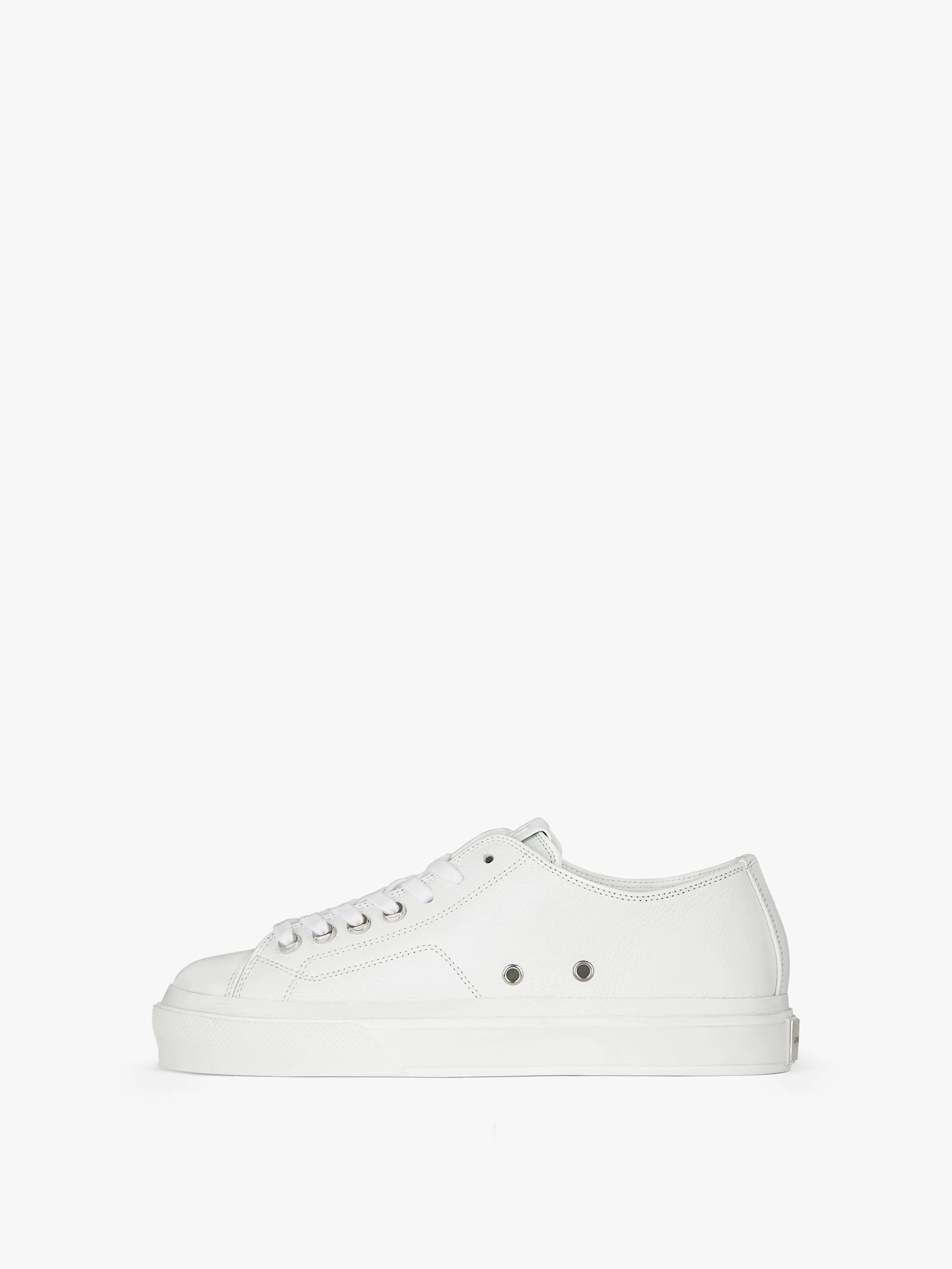 SNEAKERS CITY IN GRAINED LEATHER - 3