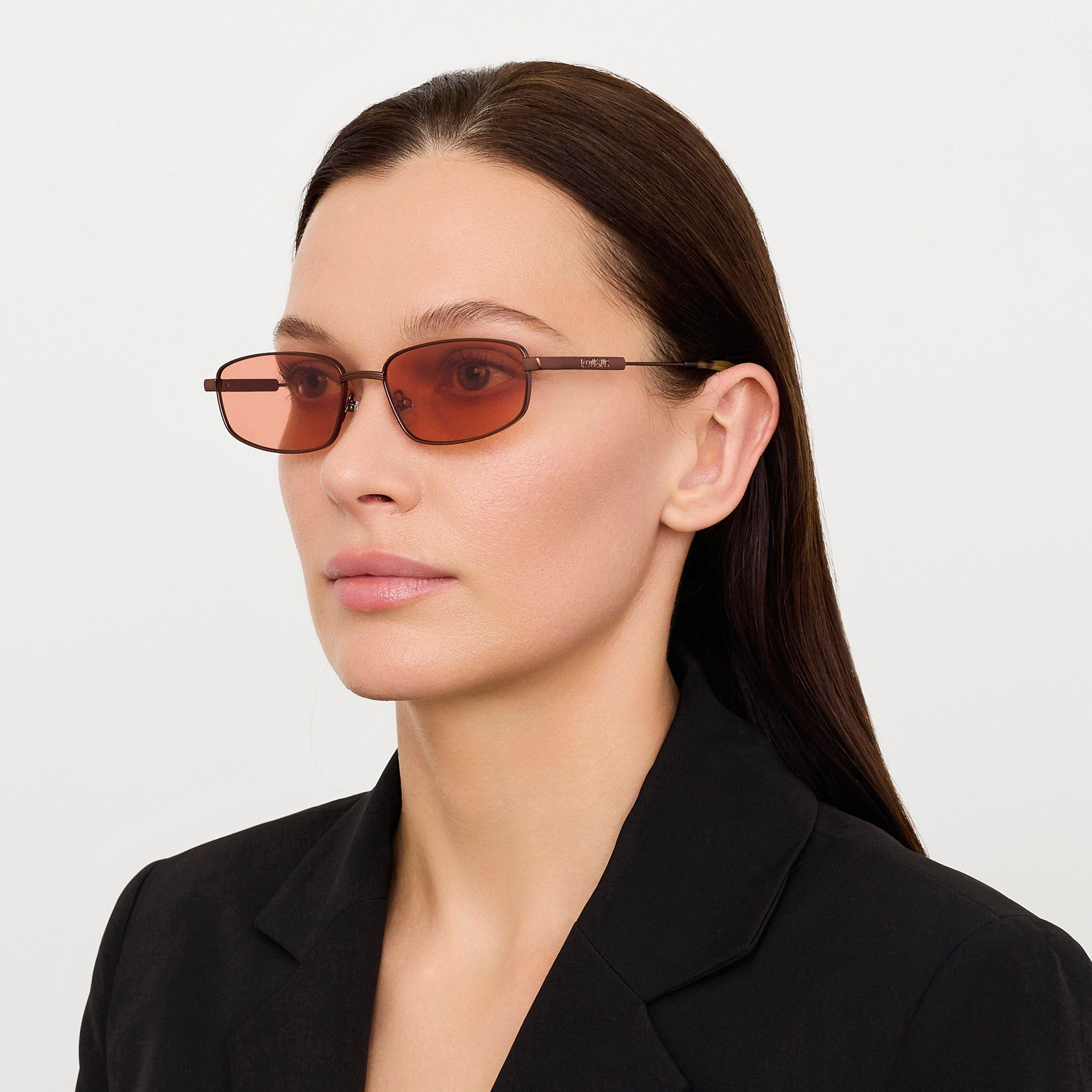 Sera Sunglasses in Metallic Brown - 3