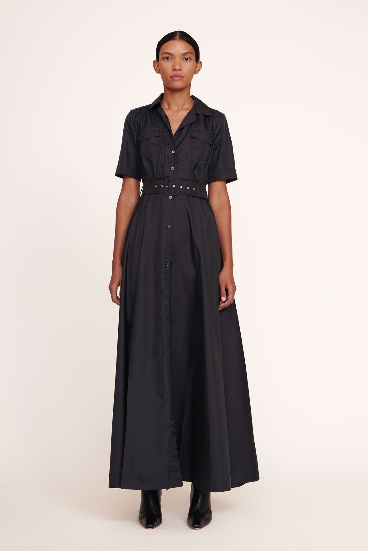 STAUD MILLIE DRESS | BLACK - 1