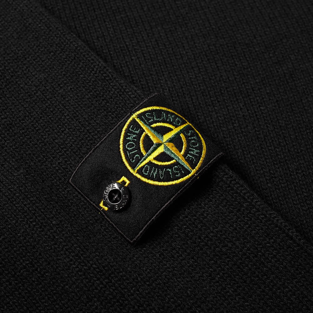 Stone Island Nylon Hood Knitted Jacket - 2