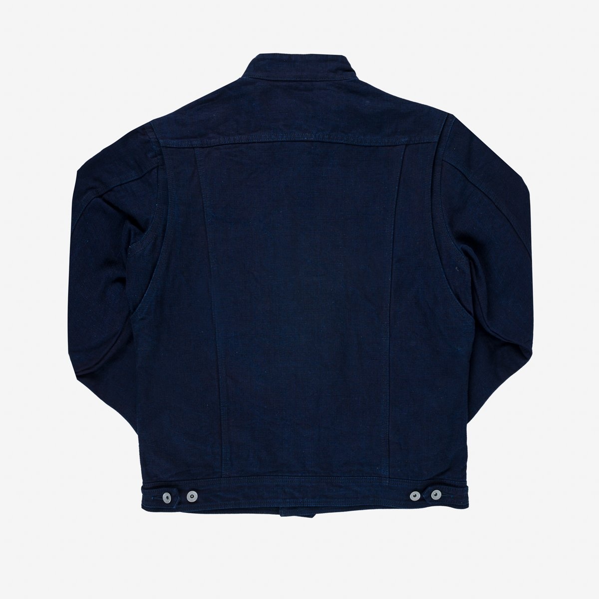 IHJ-135-IND 13oz Oxford Cloth Riders Jacket - Indigo - 5