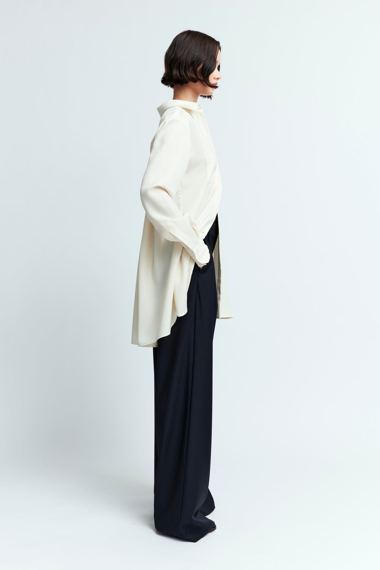 ROGA MINI DRESS IN CREPE - 3