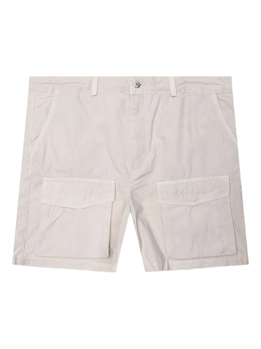 linen cargo shorts - 1