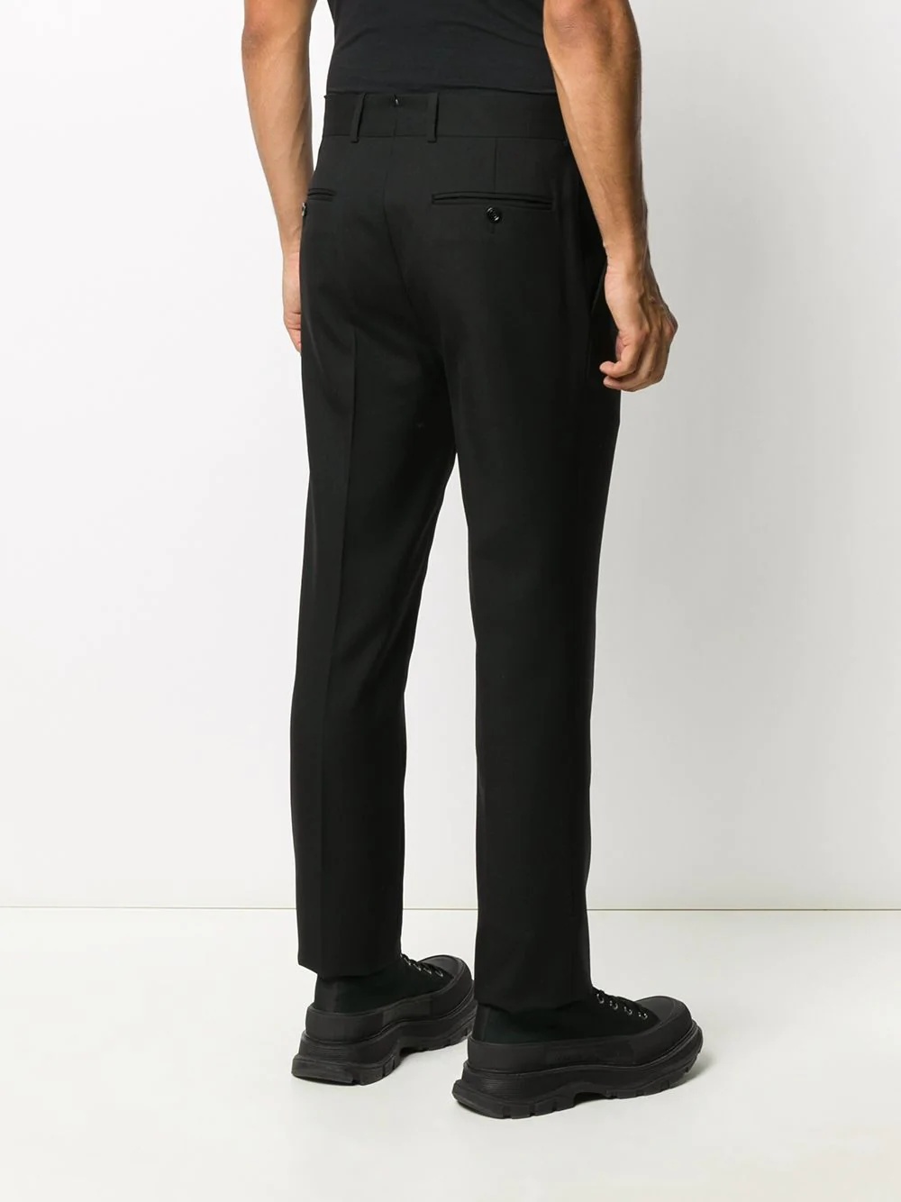 straight-leg trousers - 4