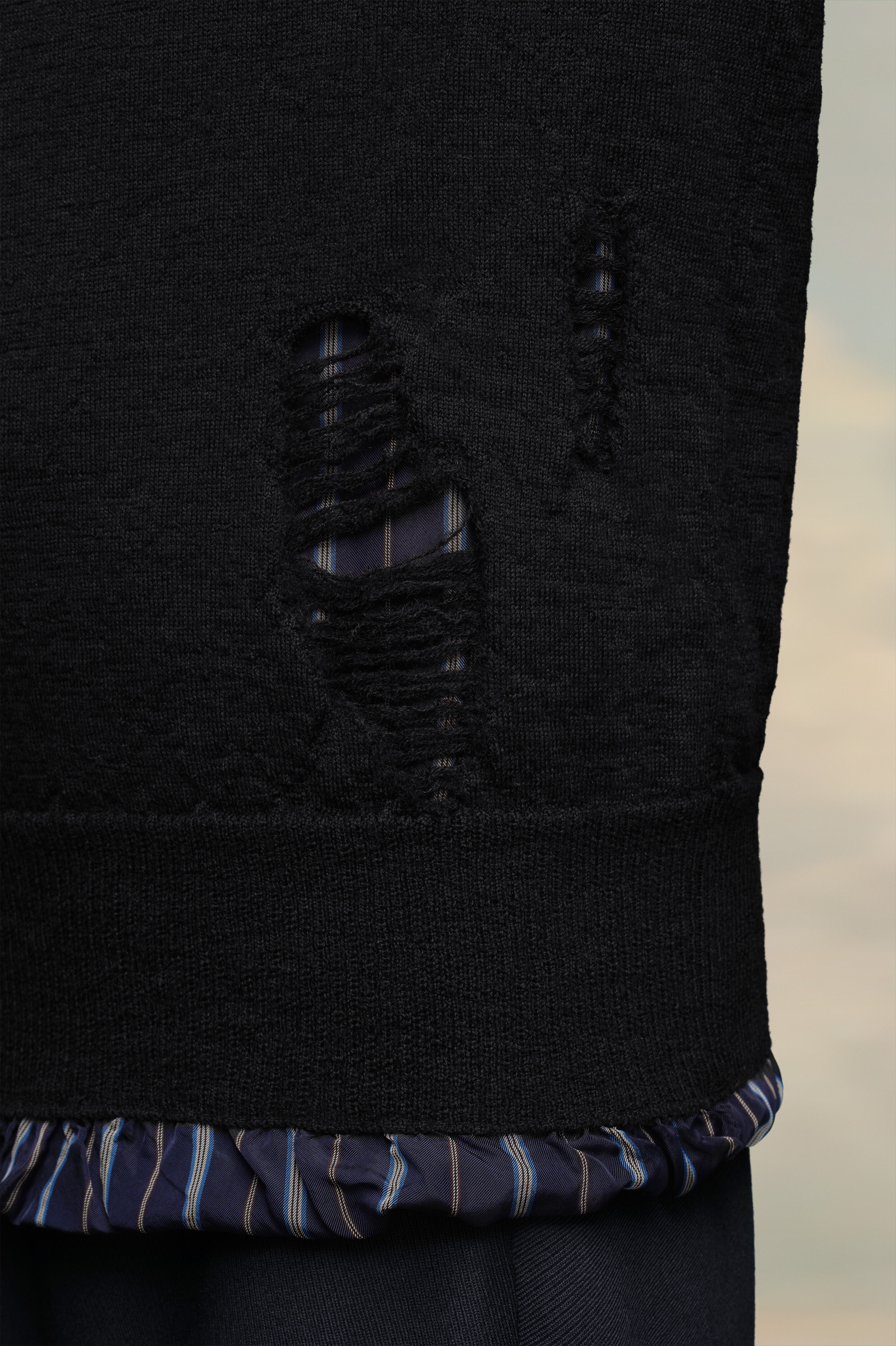Distressed Sweater - 5