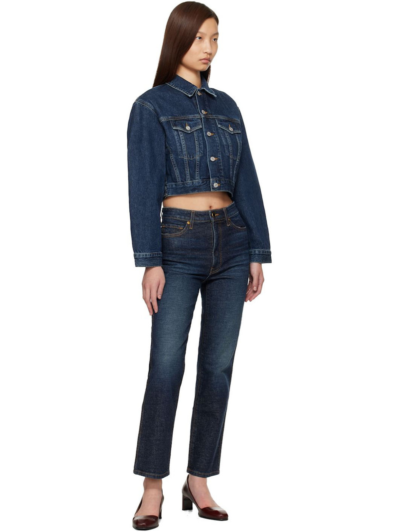 AGOLDE Navy Radley Denim Jacket outlook