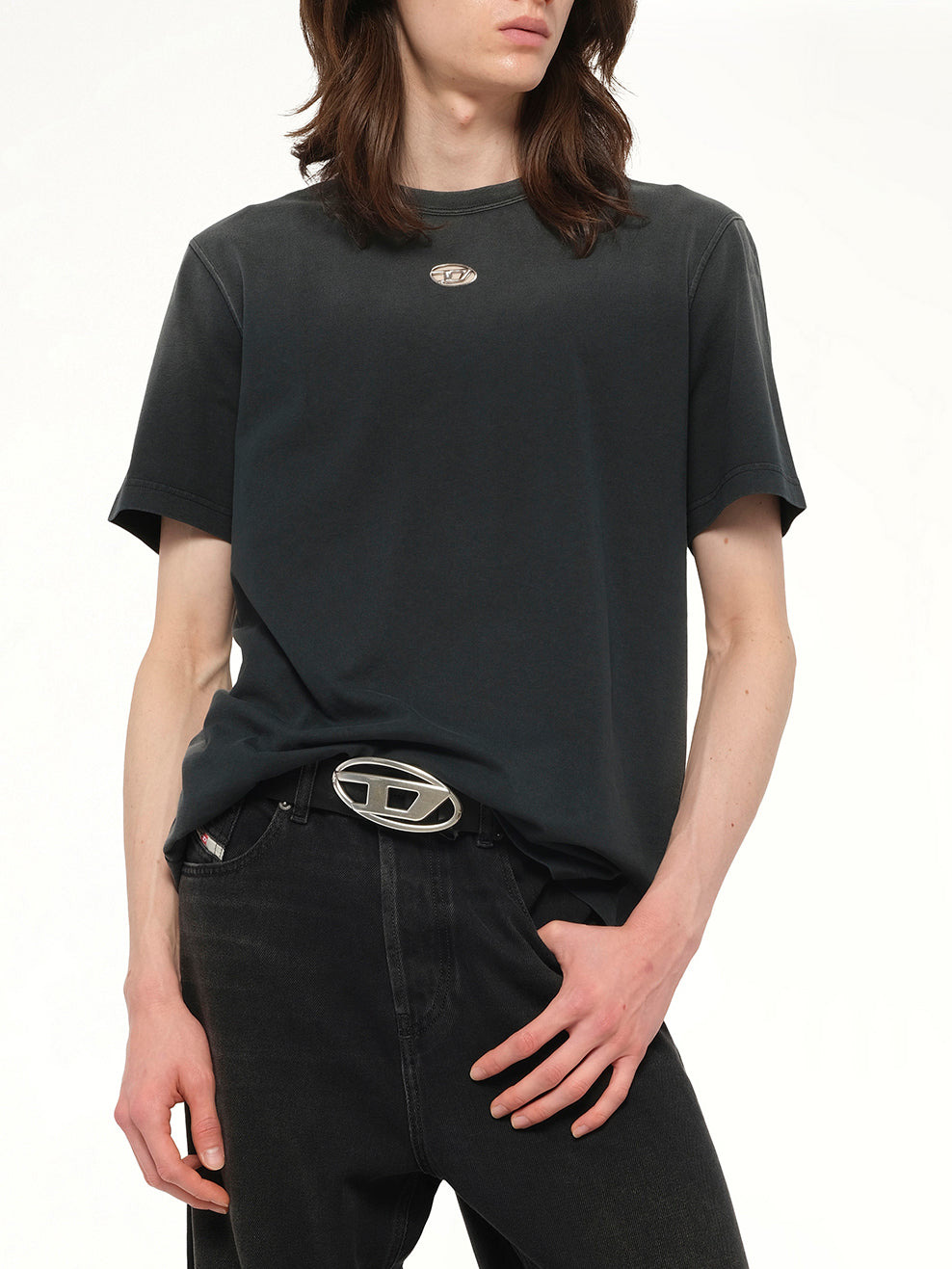 T-ADJUST-T1 T-Shirt in Black - 6