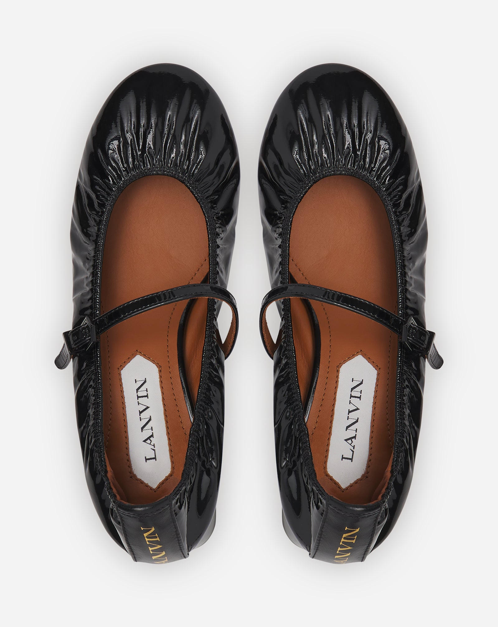THE BALLERINA HEELED MARY JANE IN GLOSSY LEATHER - 3