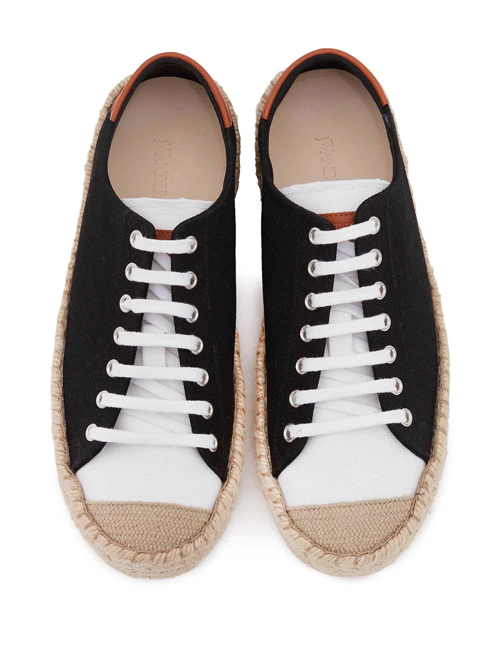 colour-block espadrille sneakers - 4