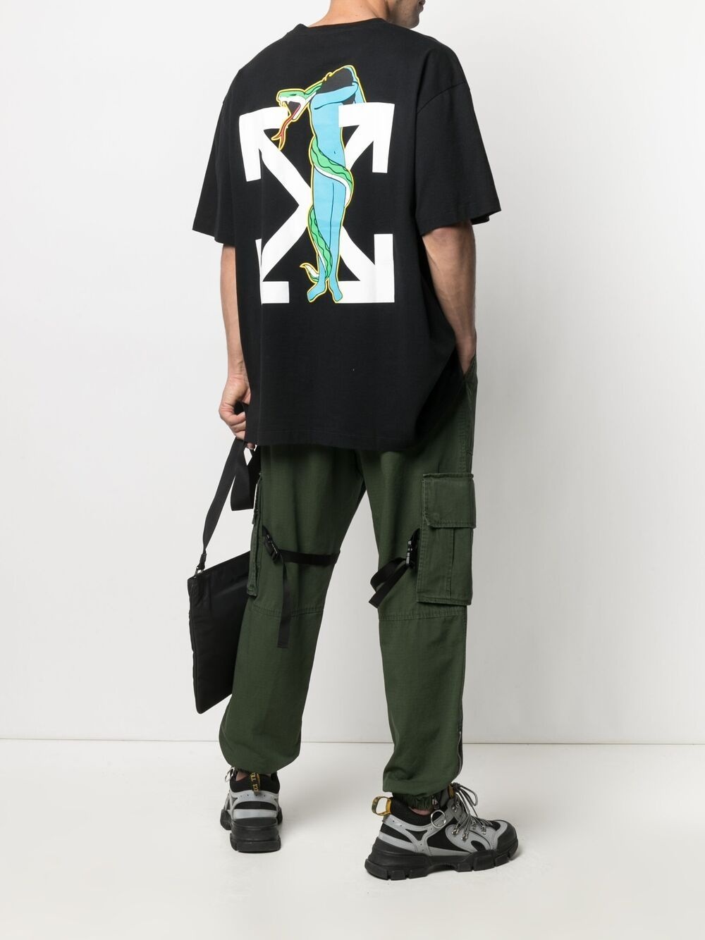 Arrows-motif short-sleeve T-shirt - 2