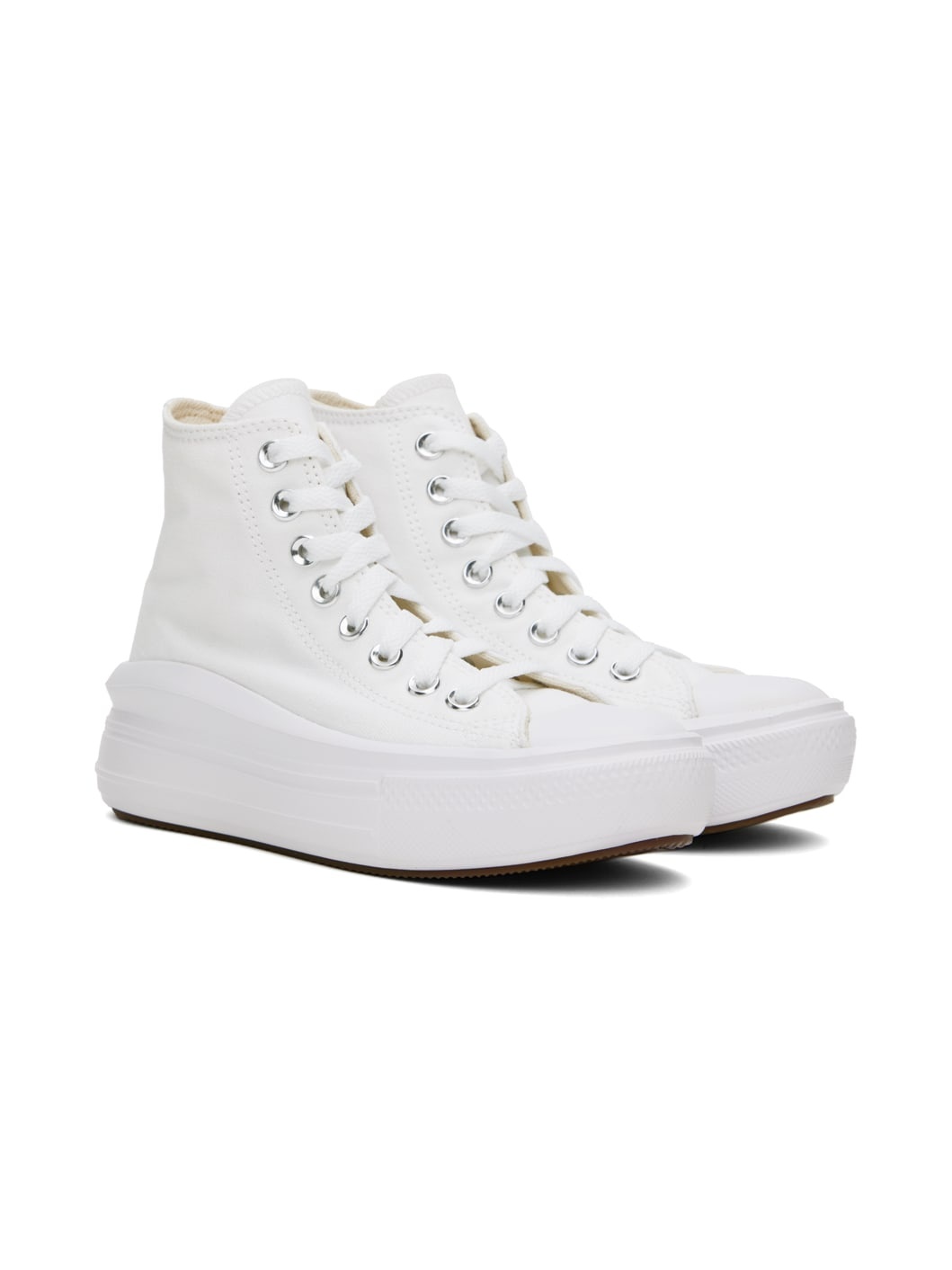 White Chuck Taylor All Star Move High Top Sneakers - 4