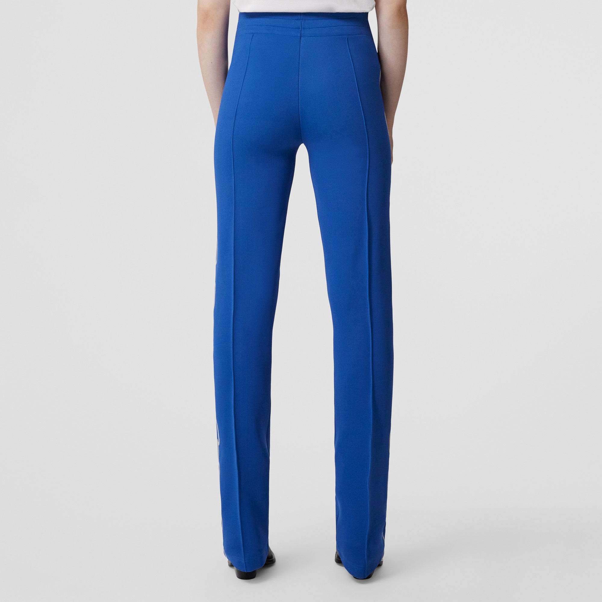 Chain Print Technical Viscose Jogging Pants - 3