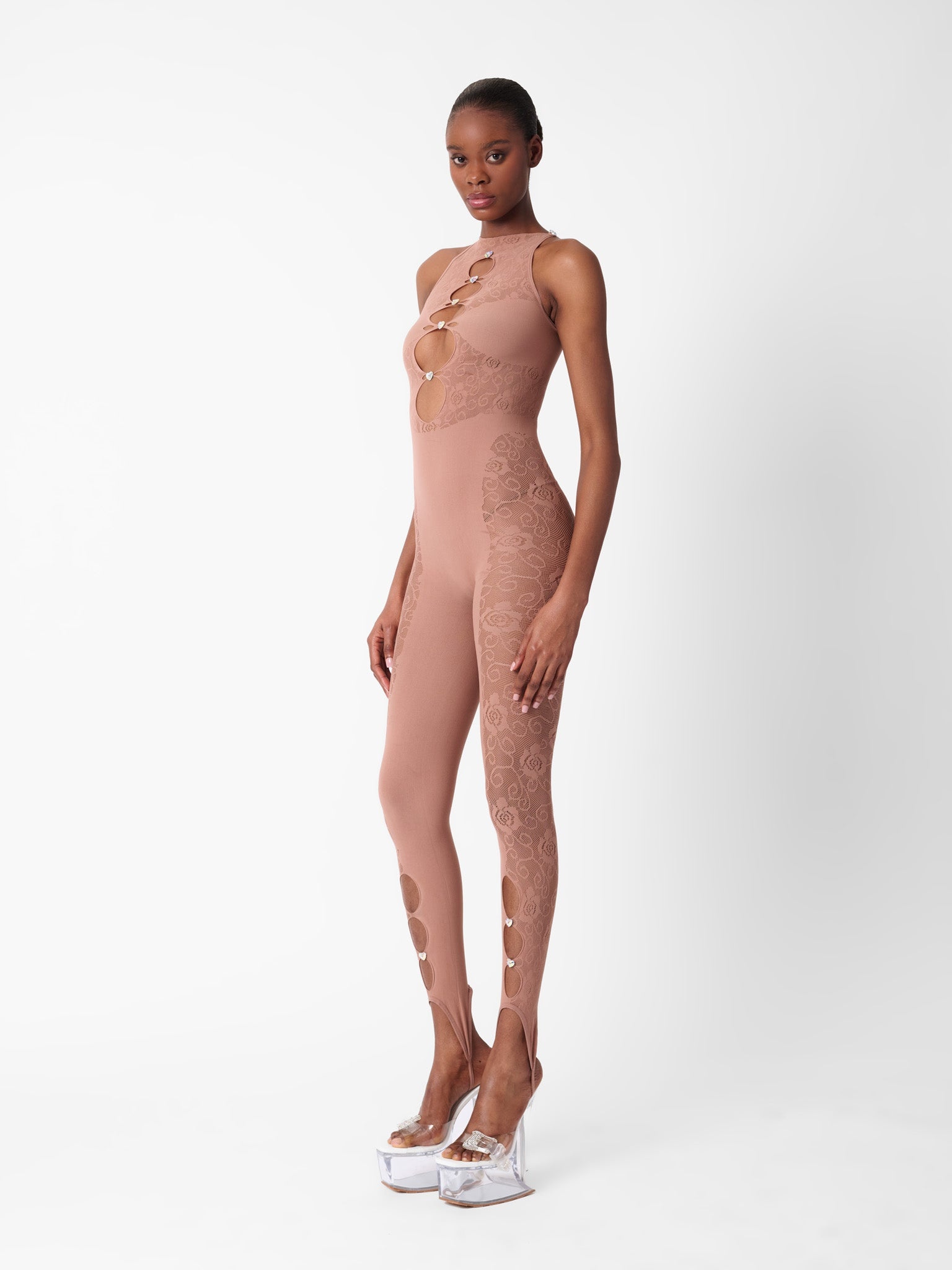 JANICE JUMPSUIT LATTE - 7