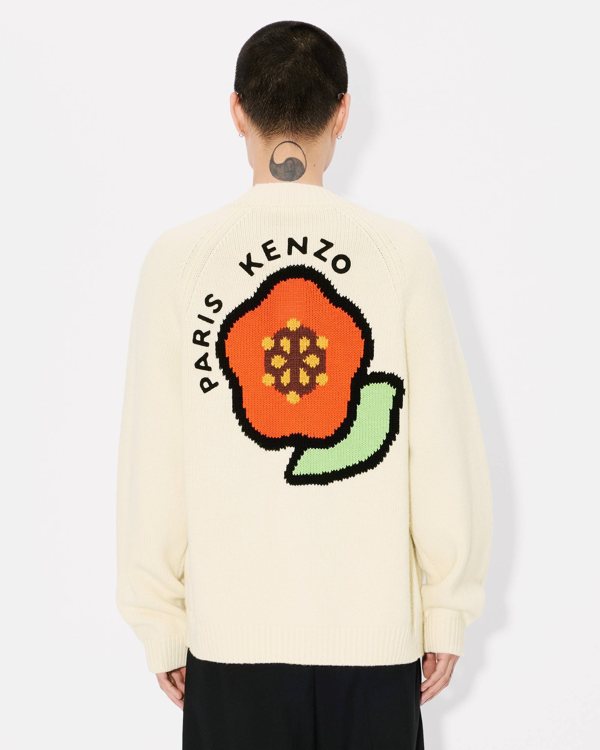 'KENZO Pop' wool cardigan - 4